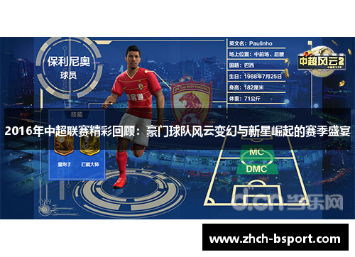 2016年中超联赛精彩回顾:豪门球队风云变幻与新星崛起的赛季盛宴 2016年中超联赛精彩回顾:豪门球队风云变幻与新星崛起的赛季盛宴